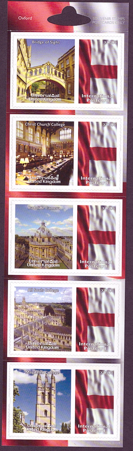 (image for) UK0040 Oxford Universal Mail Stamps Dated: 01/18
